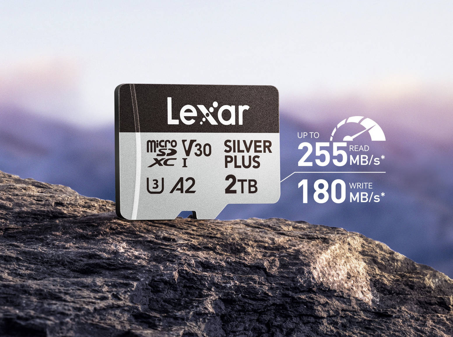 Lexar Professional SILVER PLUS microSDXC Serie mit 2 TB Kapazität  Bild © Lexar