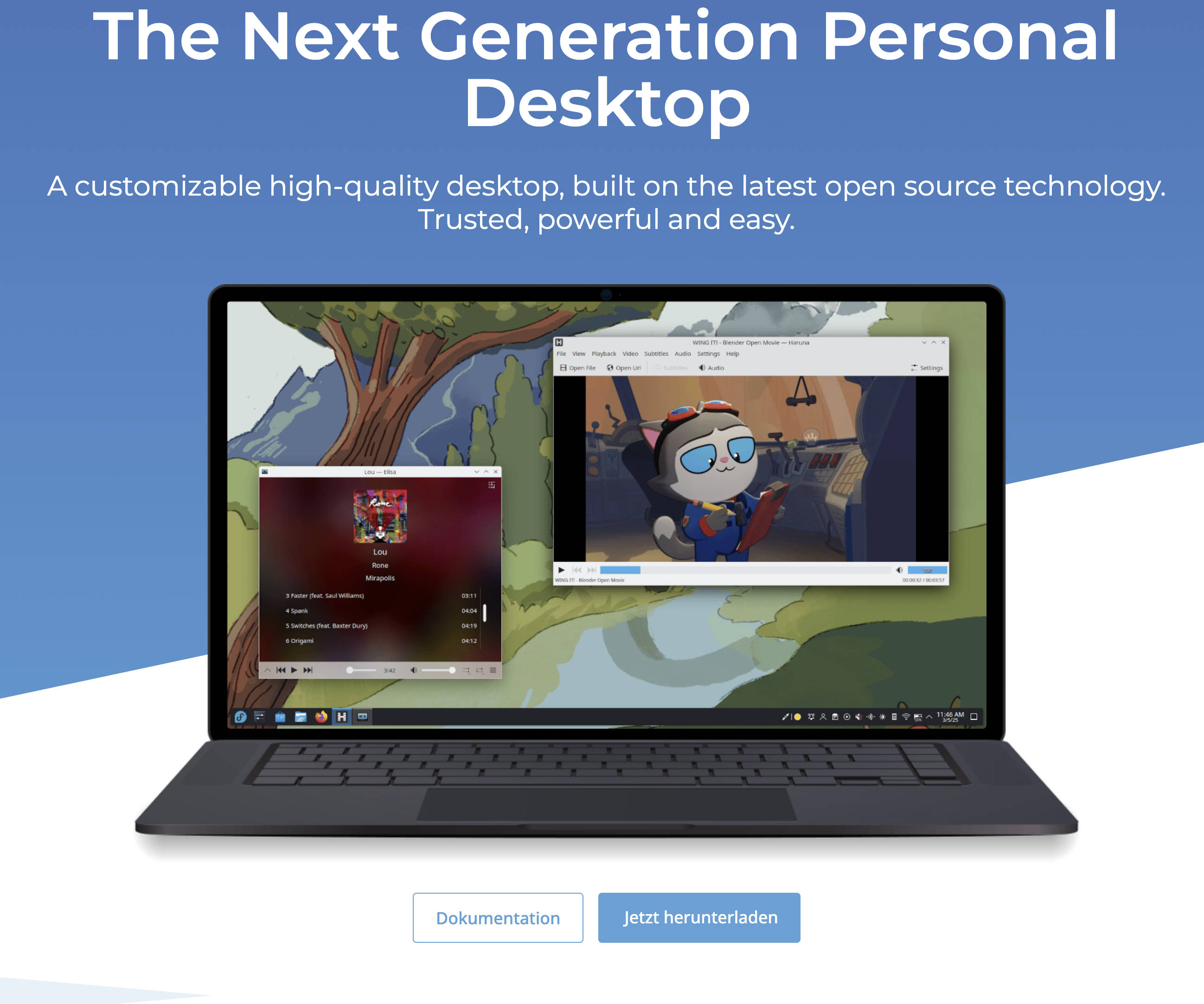 Fedora 44 Download  Bild © Fedora