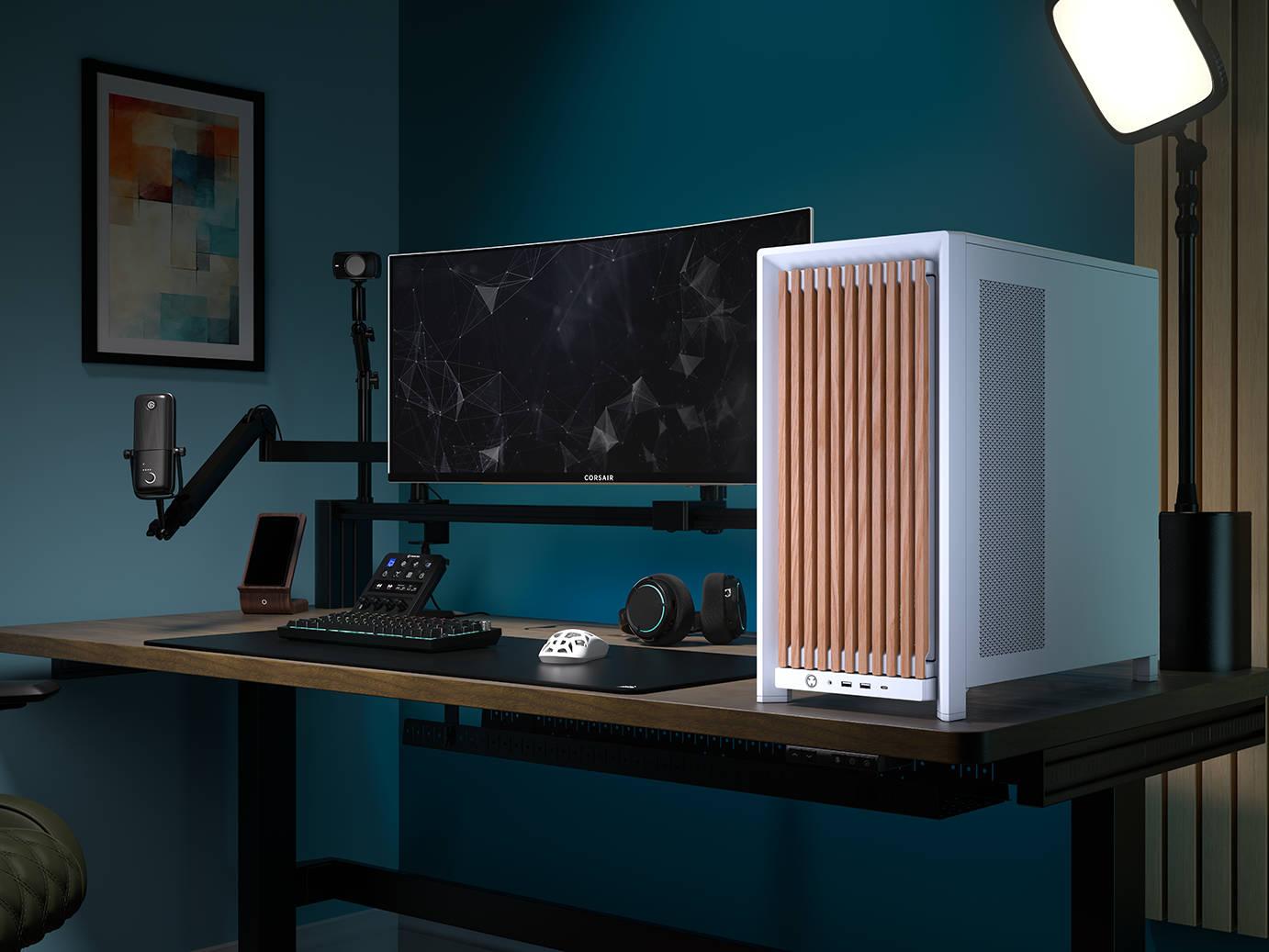 Corsair FRAME 4000X RS und das 4000D WOOD RS als neue Gehäuse vorgestellt