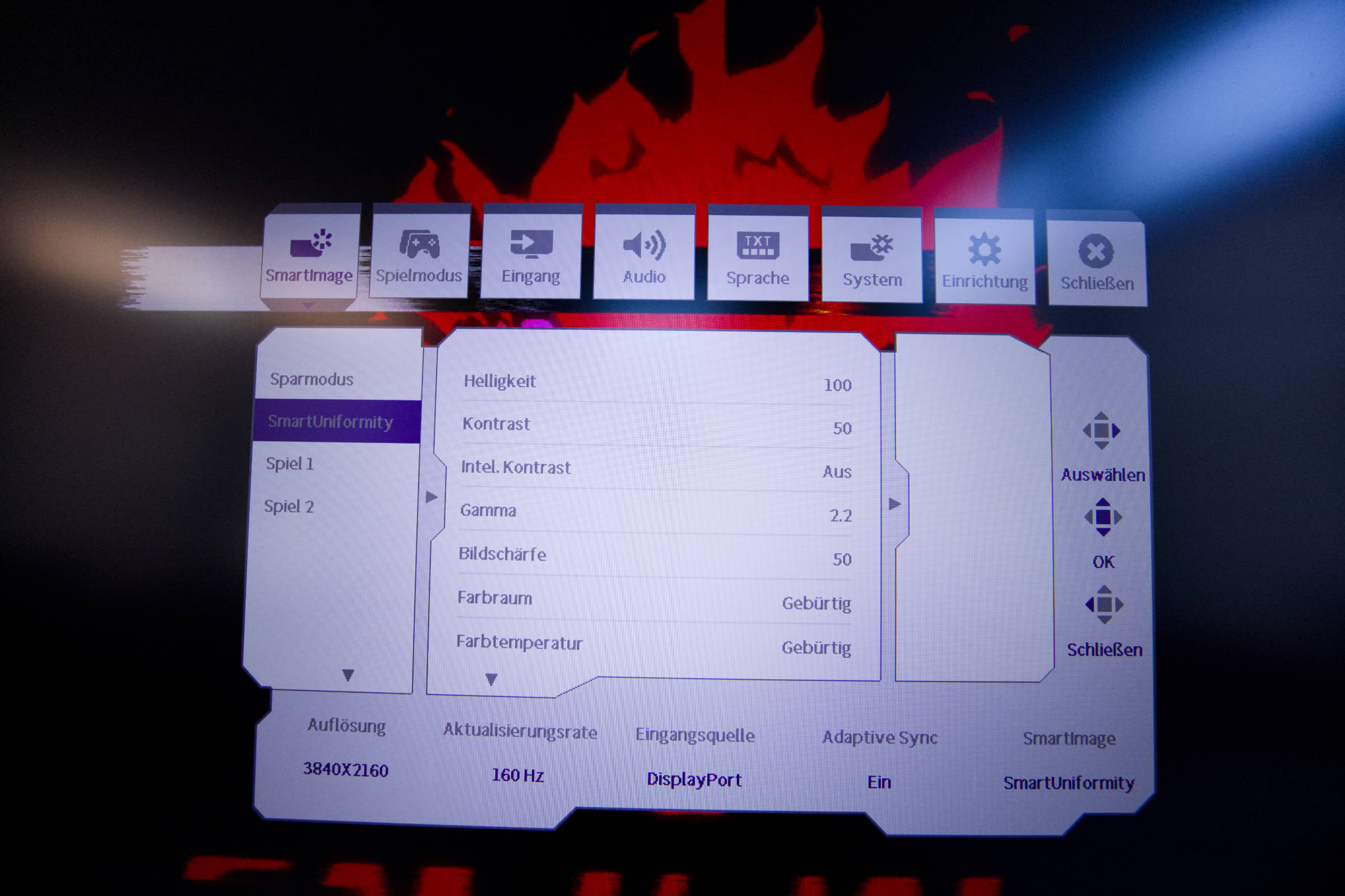 Philips Evnia 3000 27M2N3800A OSD SmartUniformaty