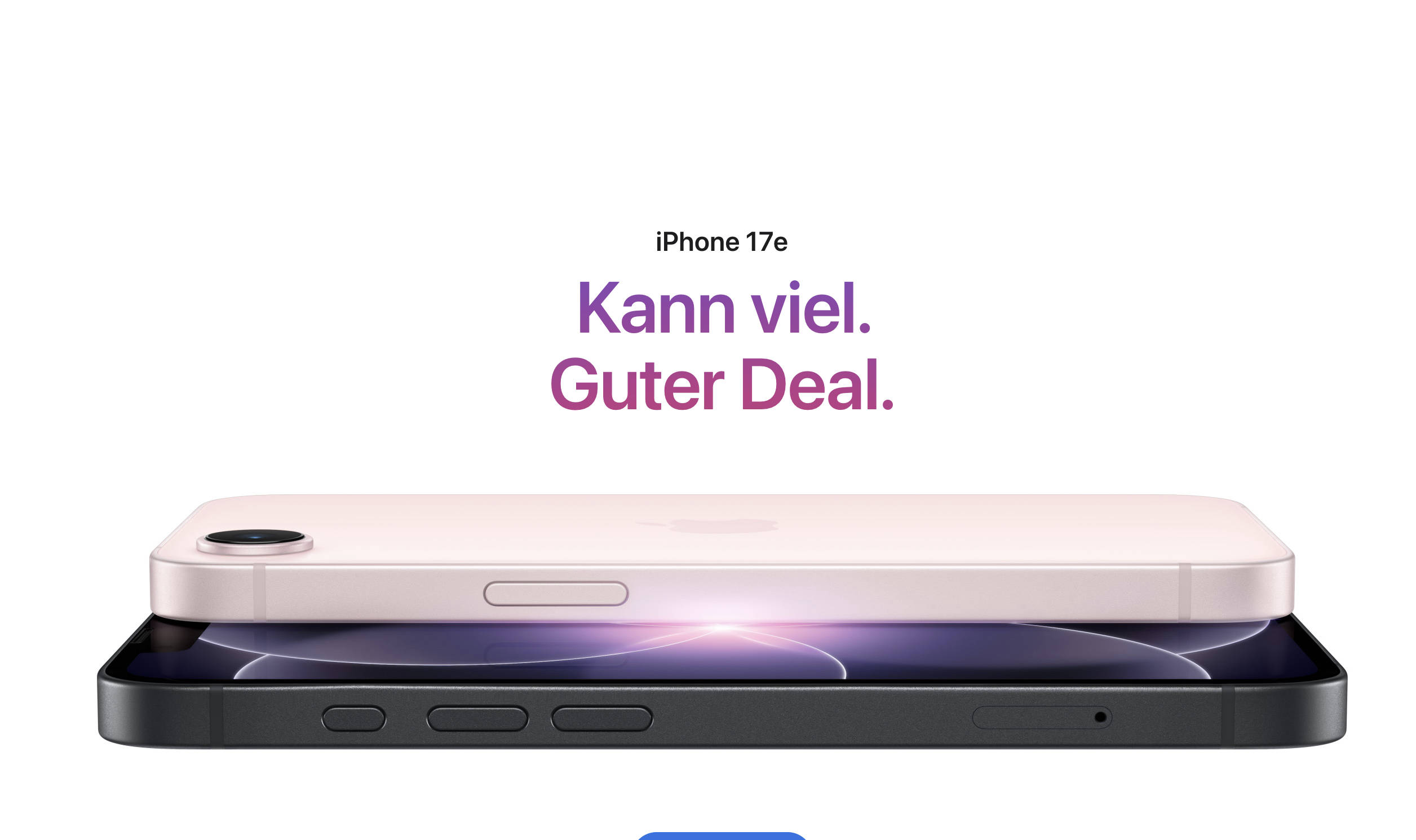 Apple iPhone 17e Rerlease  Bild © Apple