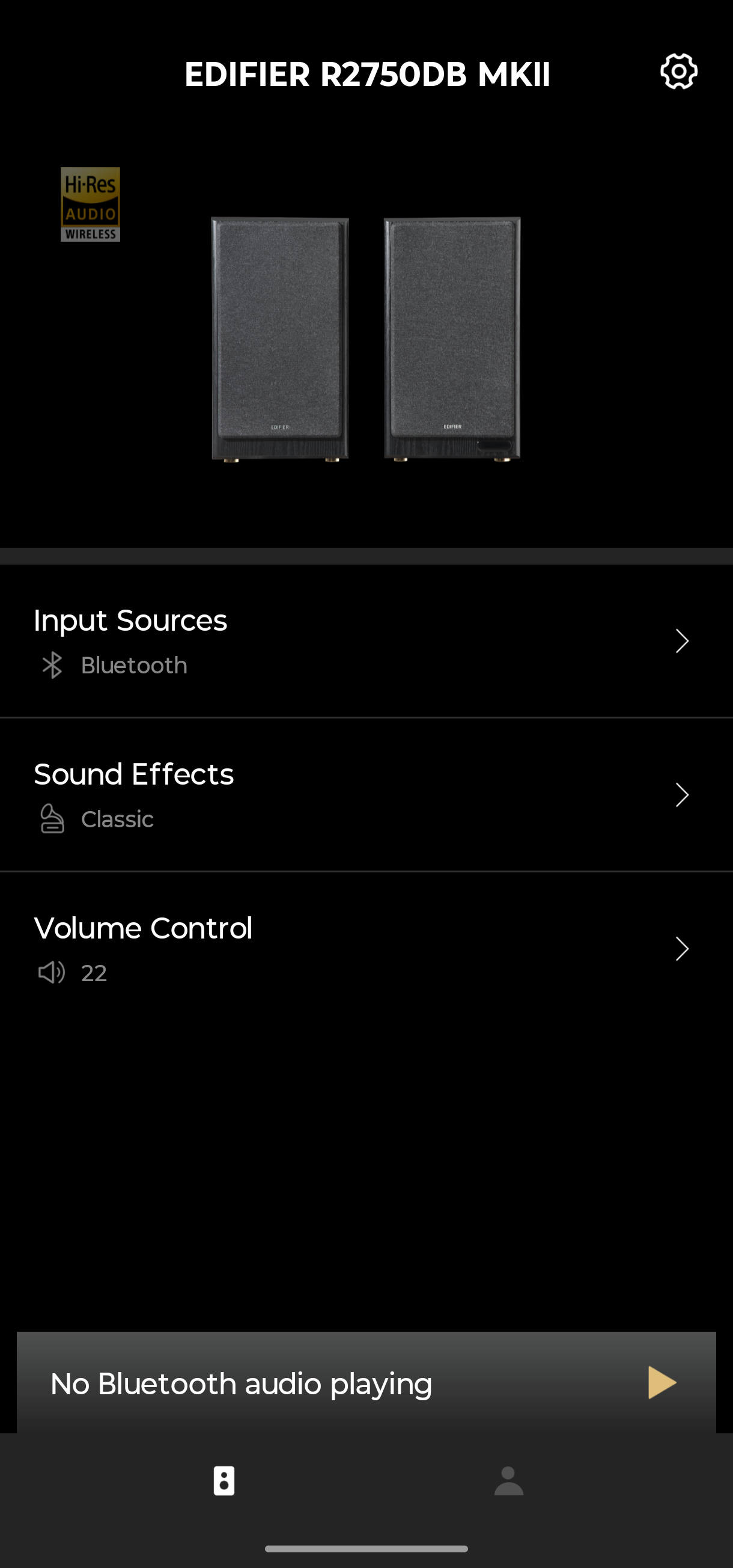 Edifier R2750DB MKII ConneX APP Übersicht