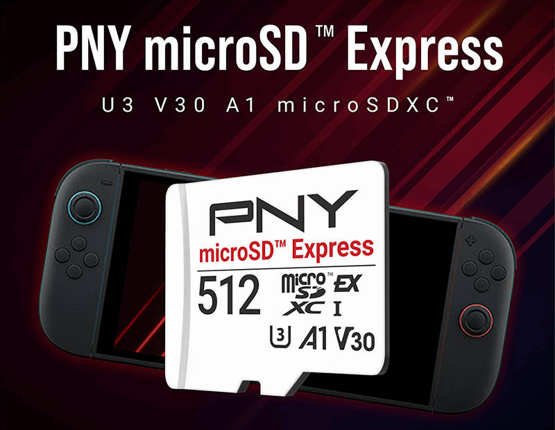 PNY 1 TB microSD Express für Nintendo Switch 2 vorgestellt