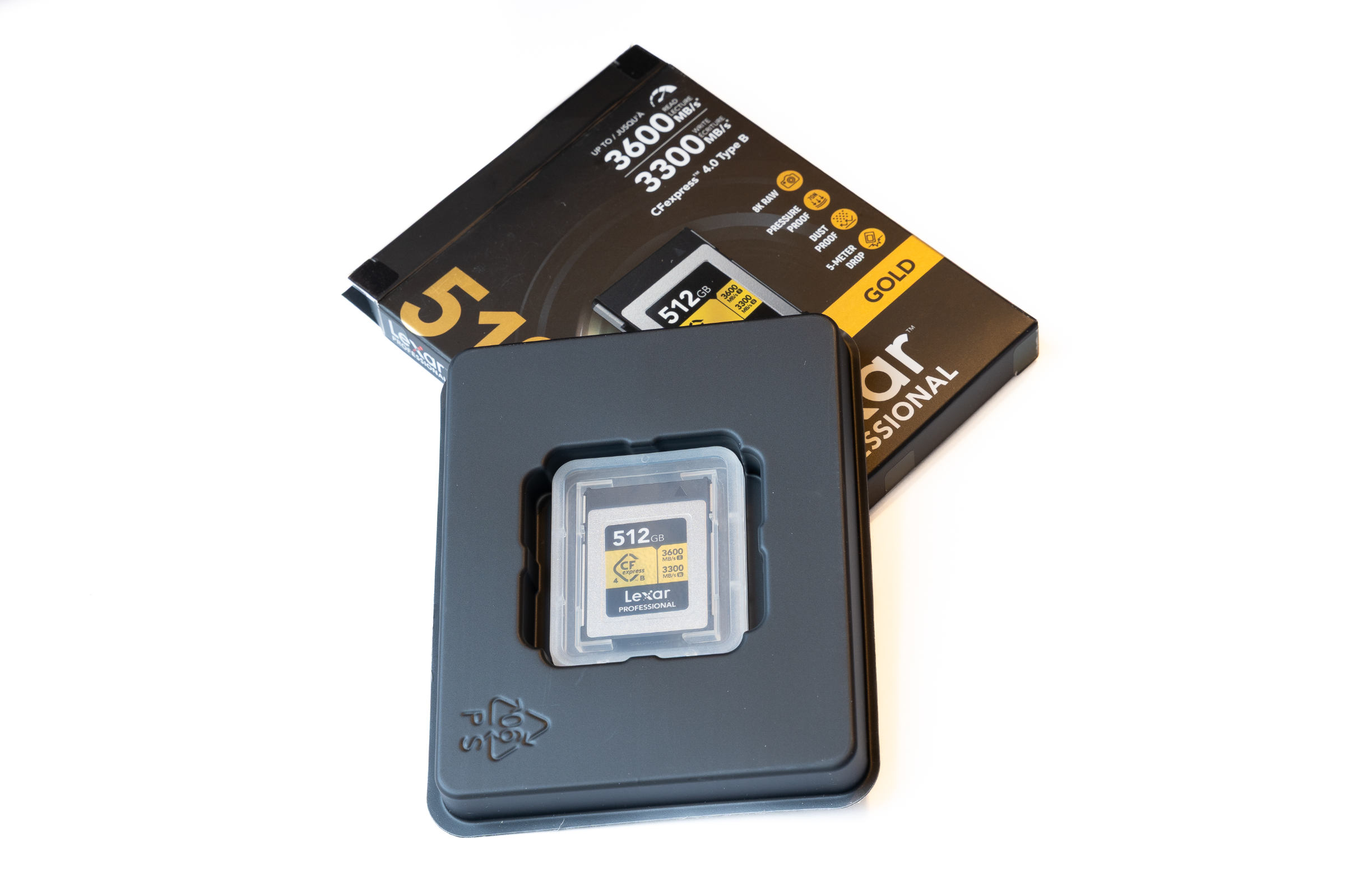 Lexar Karte CFexcpress TypB Gold 4 0 Lieferumfang
