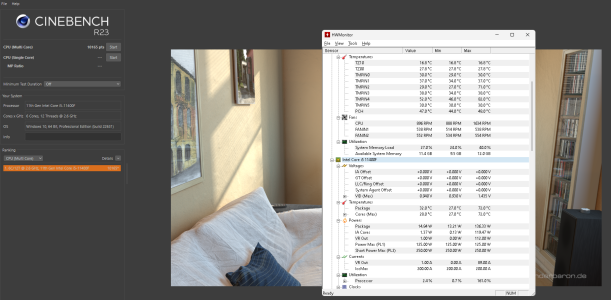 cinebench r23 optimized bios defaults xmp and gear 1.png