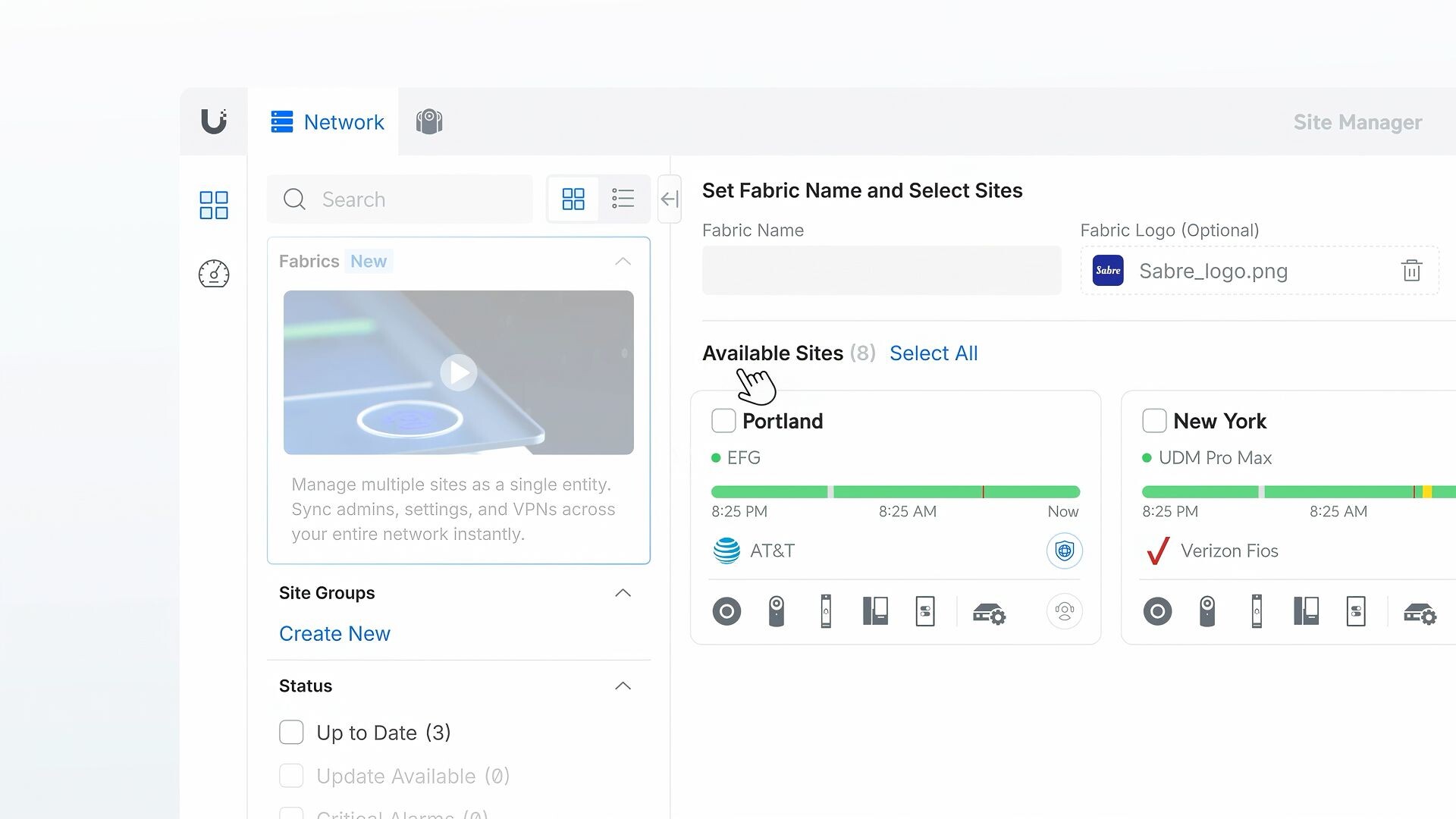 Ubiquiti UniFi Site Manager Release  Bild © Ubiquiti