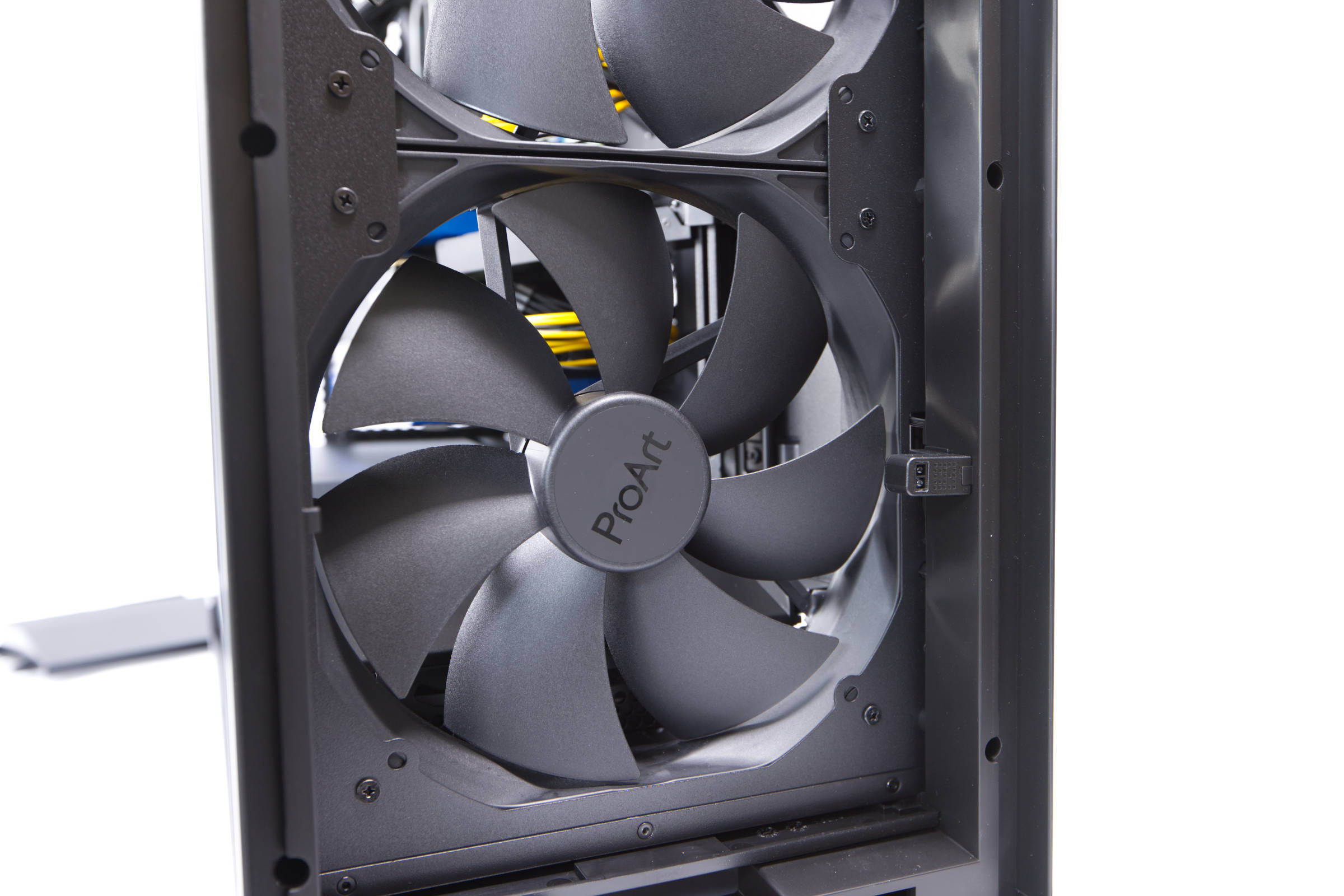 ASUS ProArt PA602 Wood Edition Frontlüfter und Staubsensor