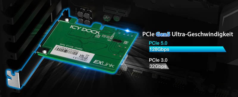 ICY DOCK EXLink MB408A5 Adapter