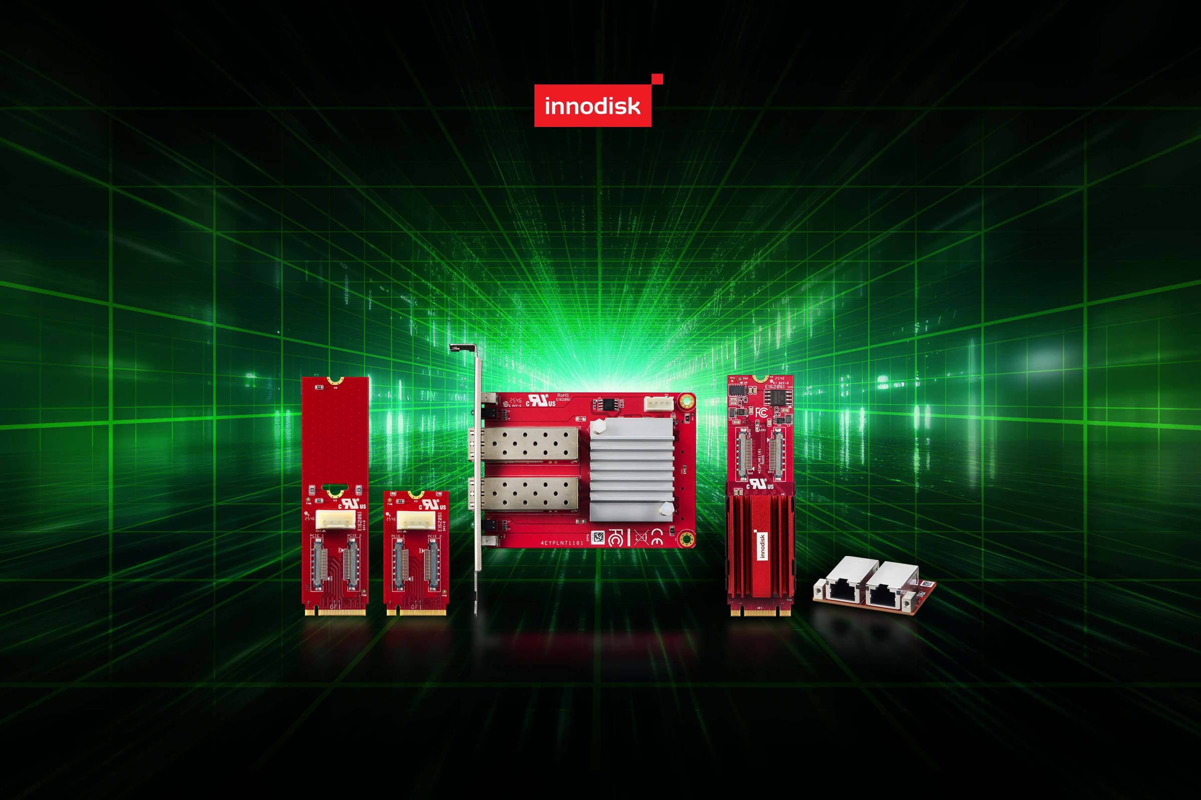 Innodisk stellt 10-GbE-LAN-Serie für Edge-AI-Netzwerklösungen vor