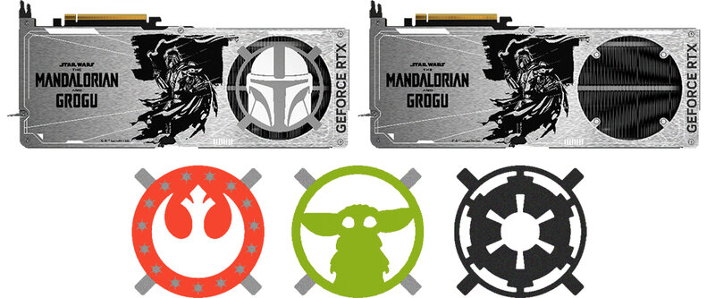 MSI GeForce RTX 5080 The Mandalorian and Grogu Lüfter