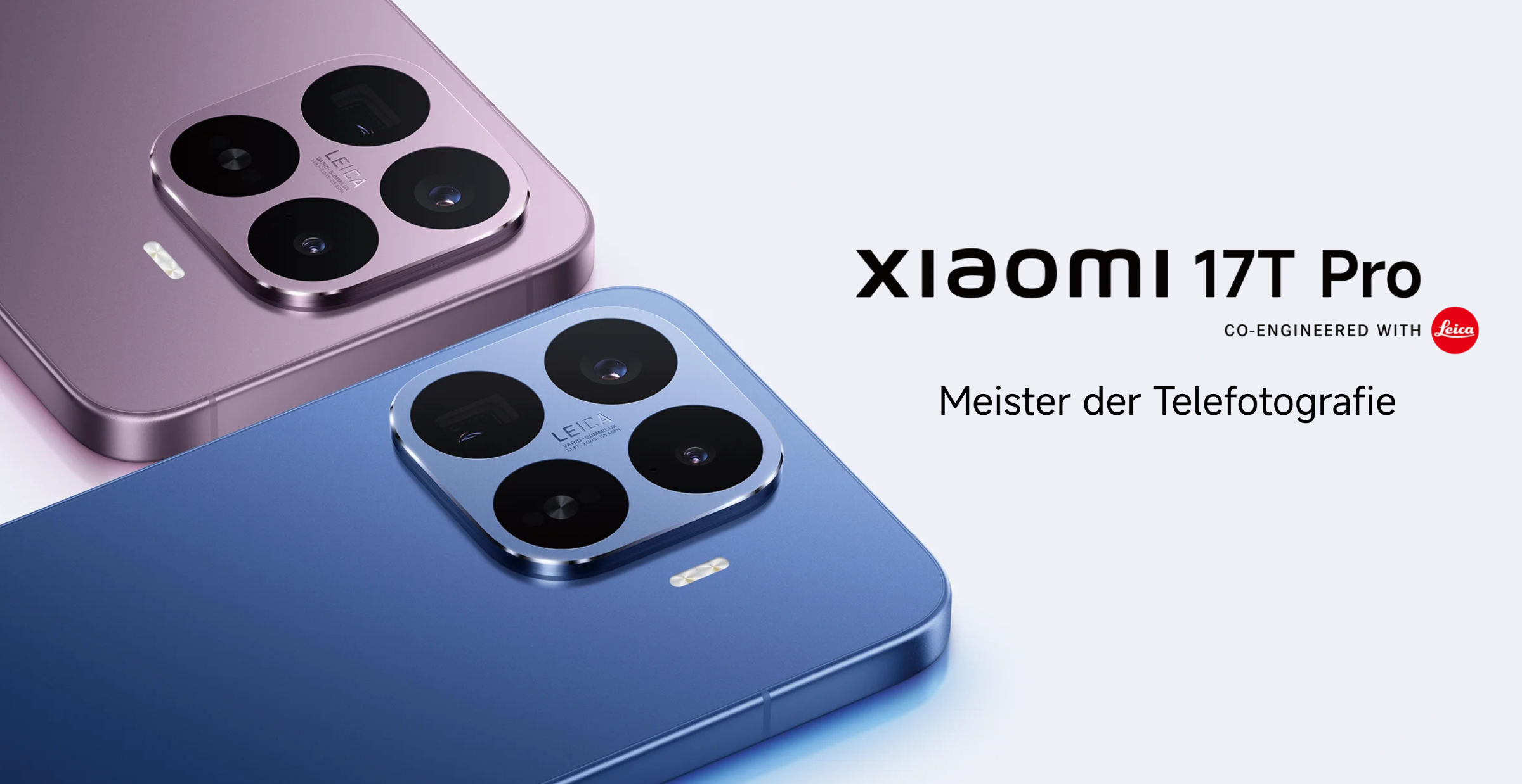 Xiaomi 17T Pro und 17T Smartphones mit Leica-Optik ab 749 €