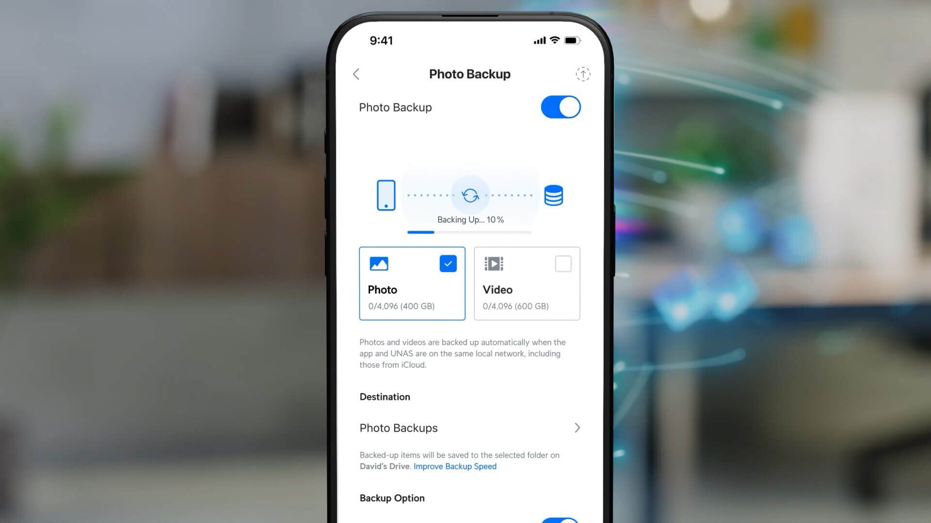 UniFi Drive 4 0 Update  Bild © Ubiquiti