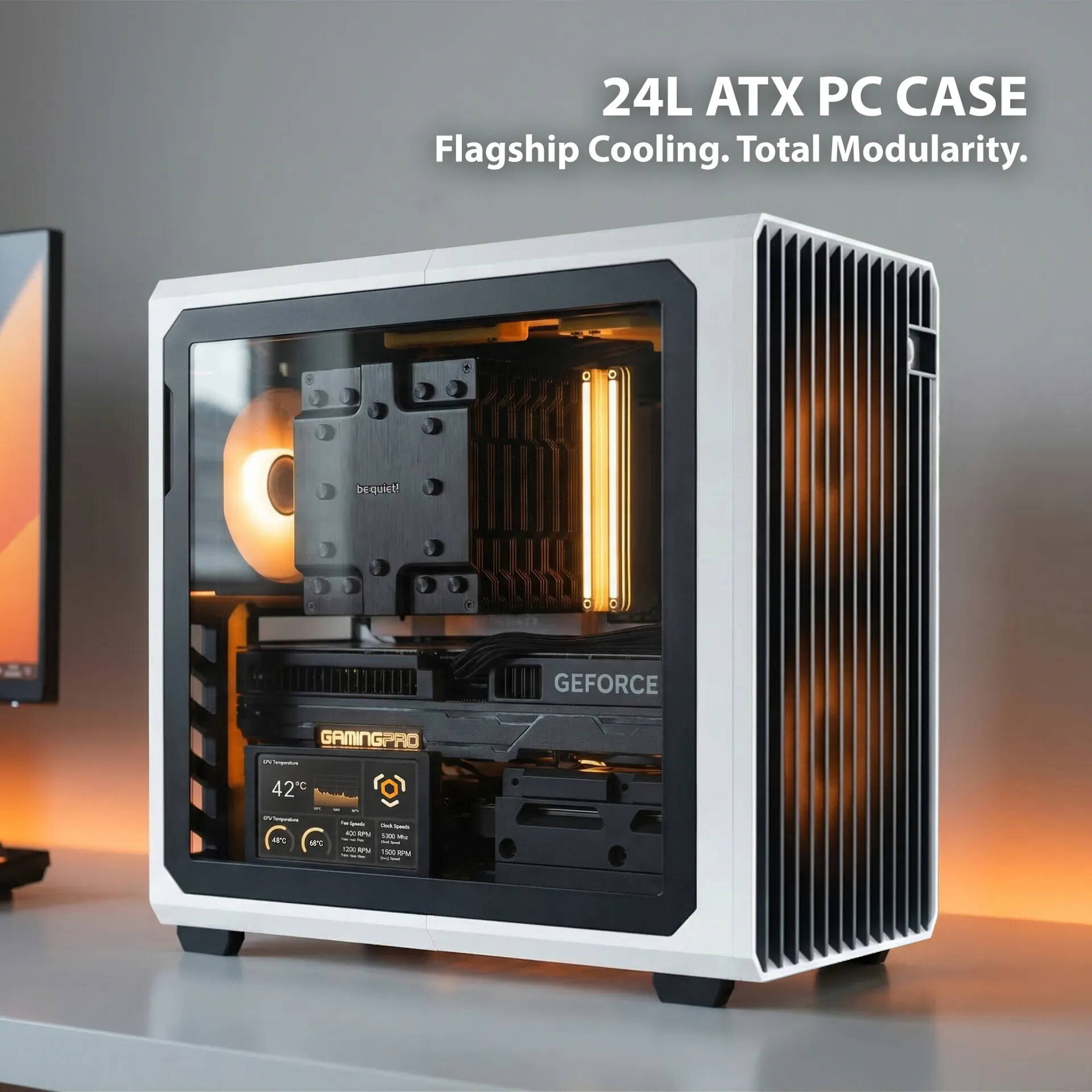 PC Gehäuse aus dem 3D Drucker  Bild © HYPER