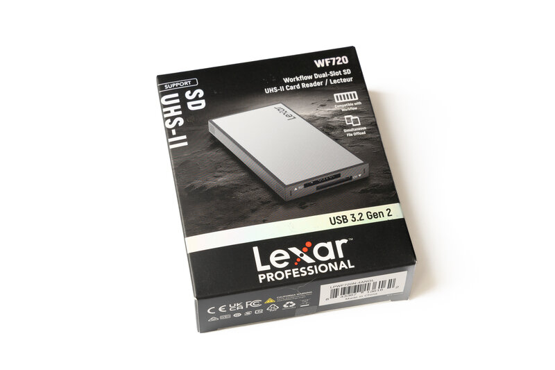 Lexar Kartenleser WF720 Verpackung Lexar Kartenleser WF720 Verpackung