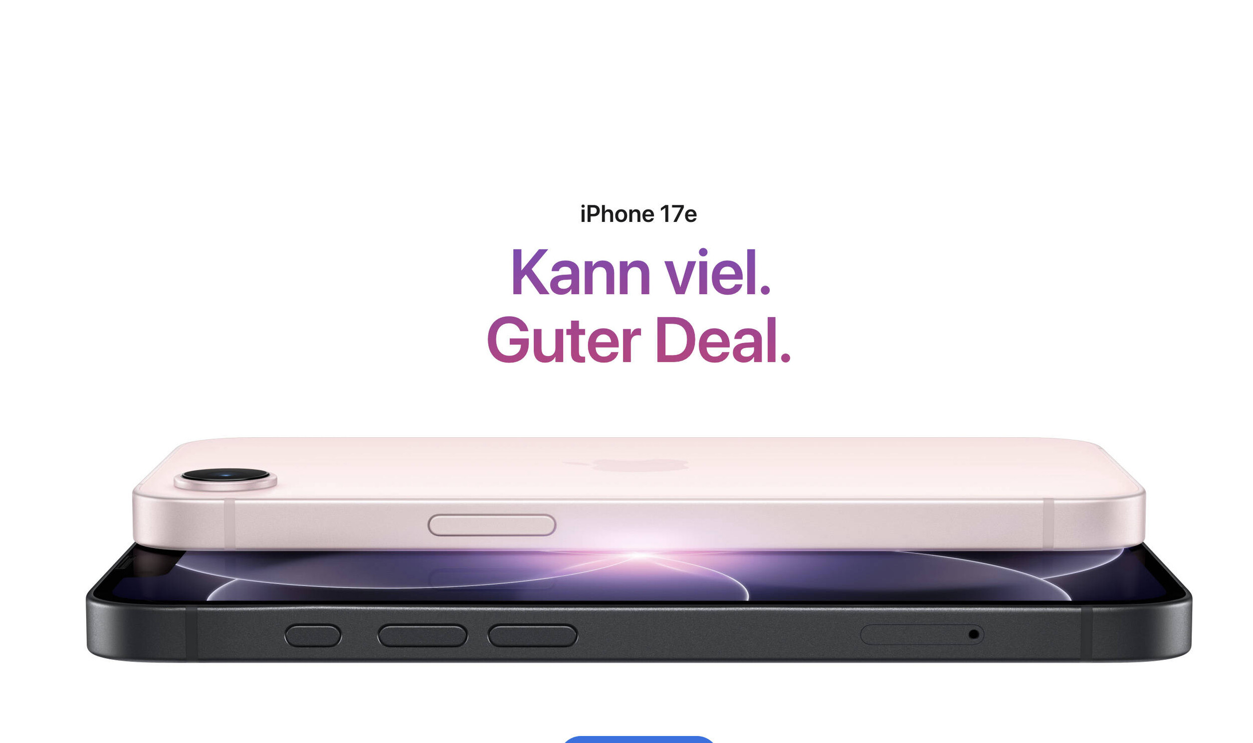 Apple iPhone 17e Rerlease  Bild © Apple