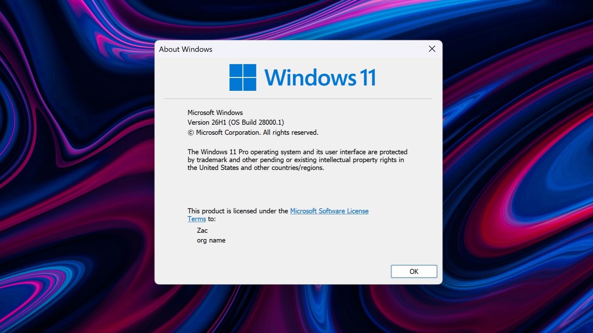 Windows 11 26H1  Bild © Windowscentral