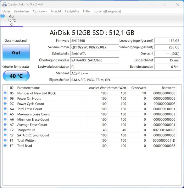 ACEMAGIC AM06 PRO AirDisk SSD ACEMAGIC AM06 PRO AirDisk SSD