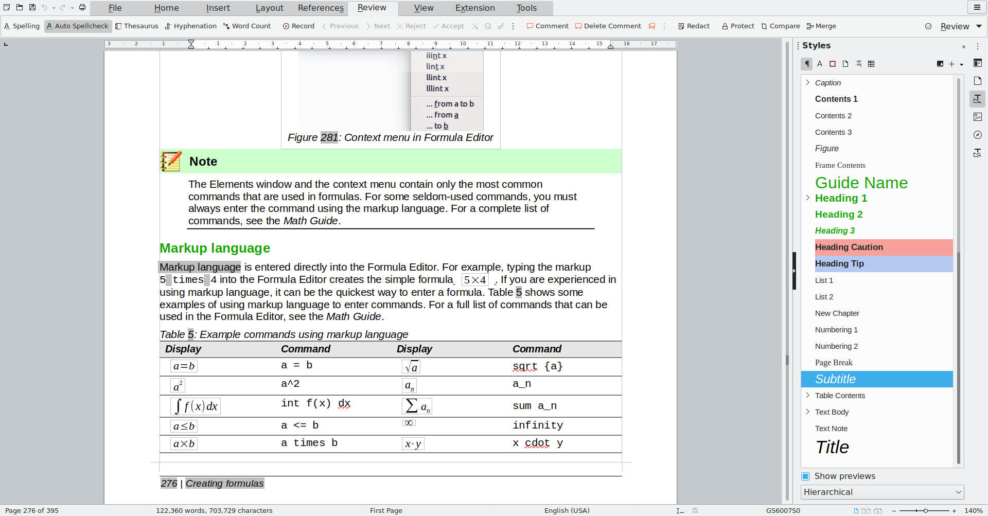 LibreOffice Writer  Bild © LibreOffice