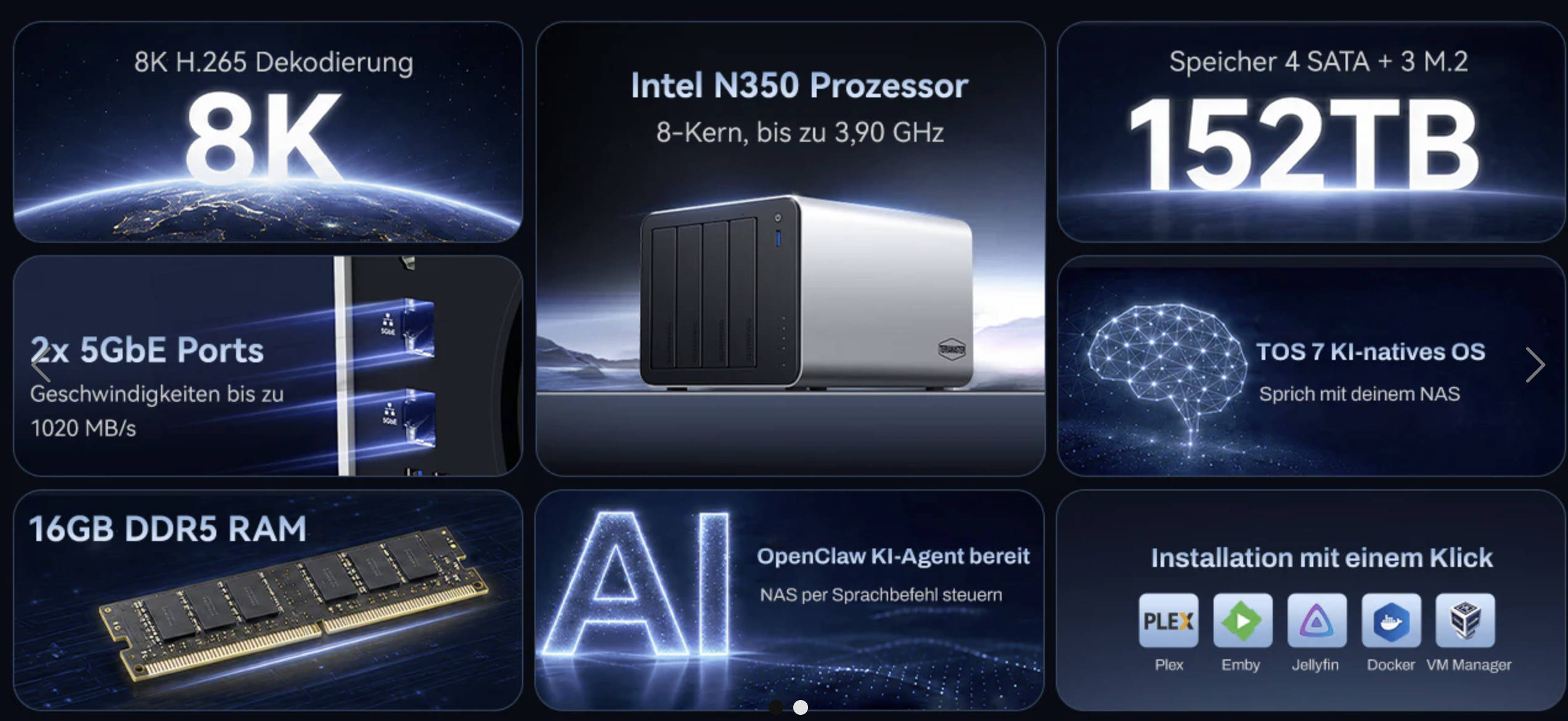 TERRAMASTER F4 425 Pro NAS Spec TERRAMASTER F4 425 Pro NAS Spec