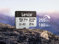 Lexar Professional SILVER PLUS microSDXC-Serie mit 2-TB-Kapazität erhältlich