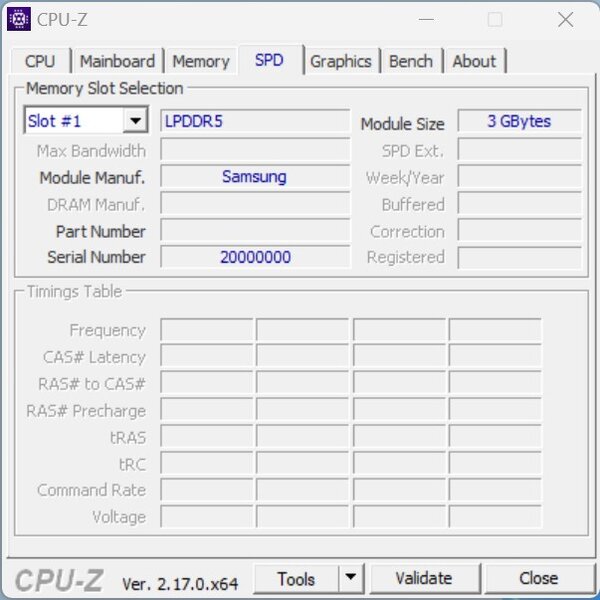CTONE K2 CPUz SPD