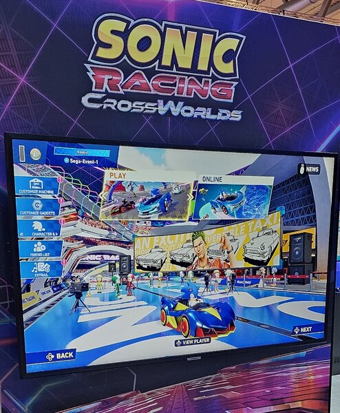 Sonic Racing Cross Worlds gamescom 2026 Sonic Racing Cross Worlds gamescom 2026