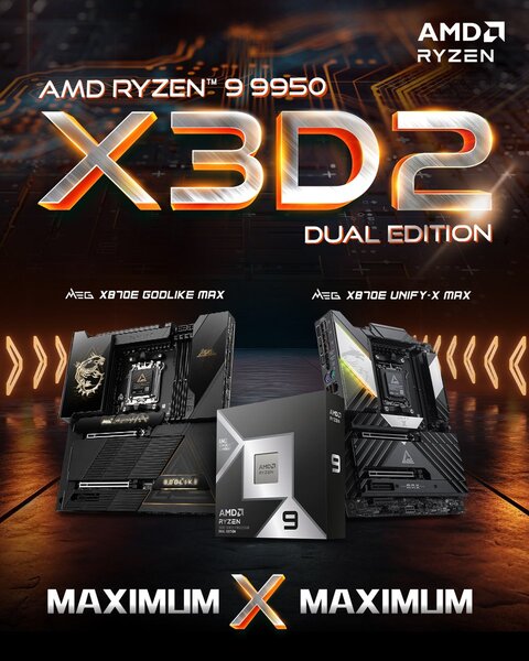 MSI Ryzen 9 9950X3D2 BIOS Updates MSI Ryzen 9 9950X3D2 BIOS Updates