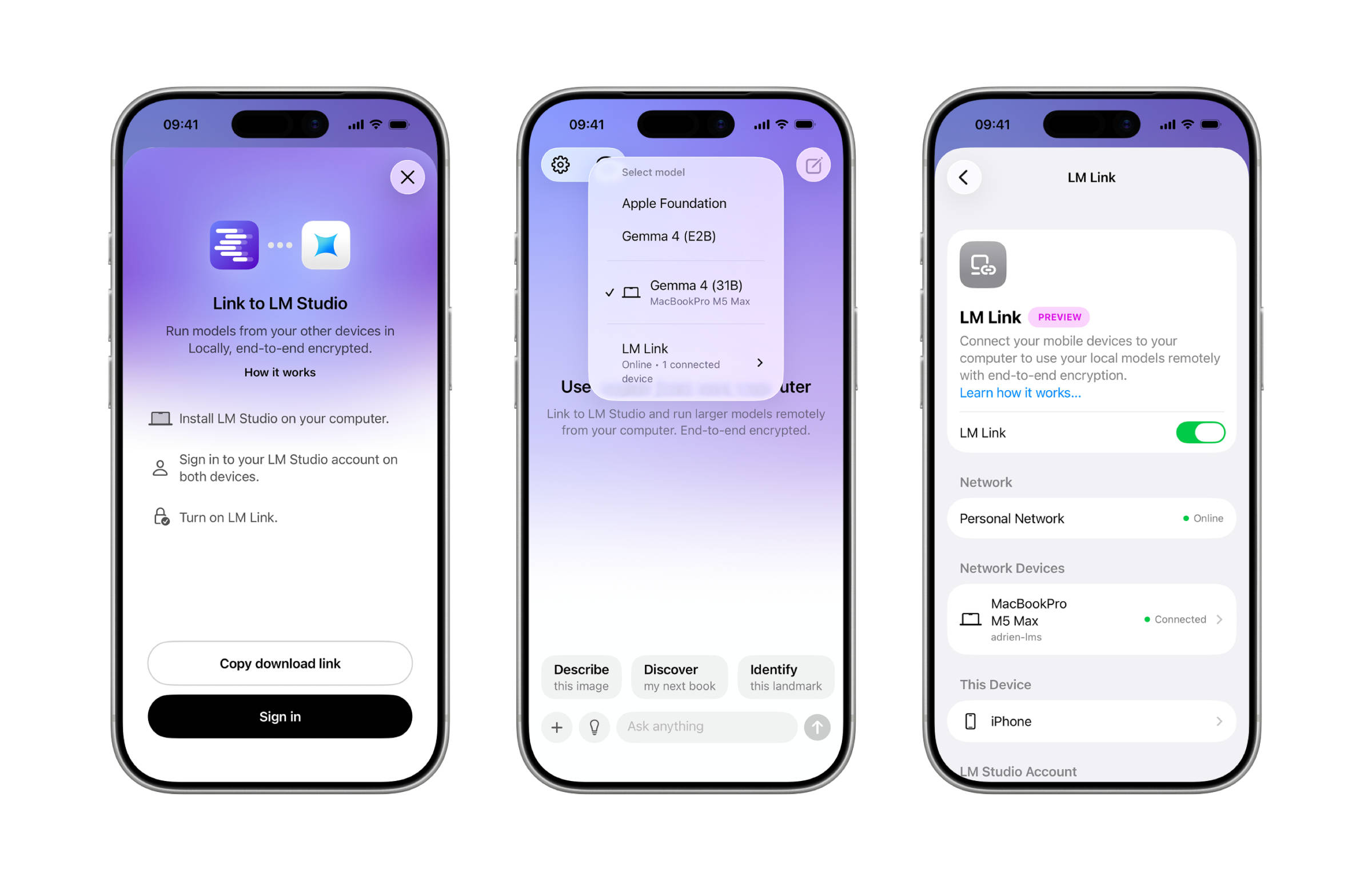 LM Studio auf dem Smartphone: LM Link für Zugriff auf lokale KI-Modelle