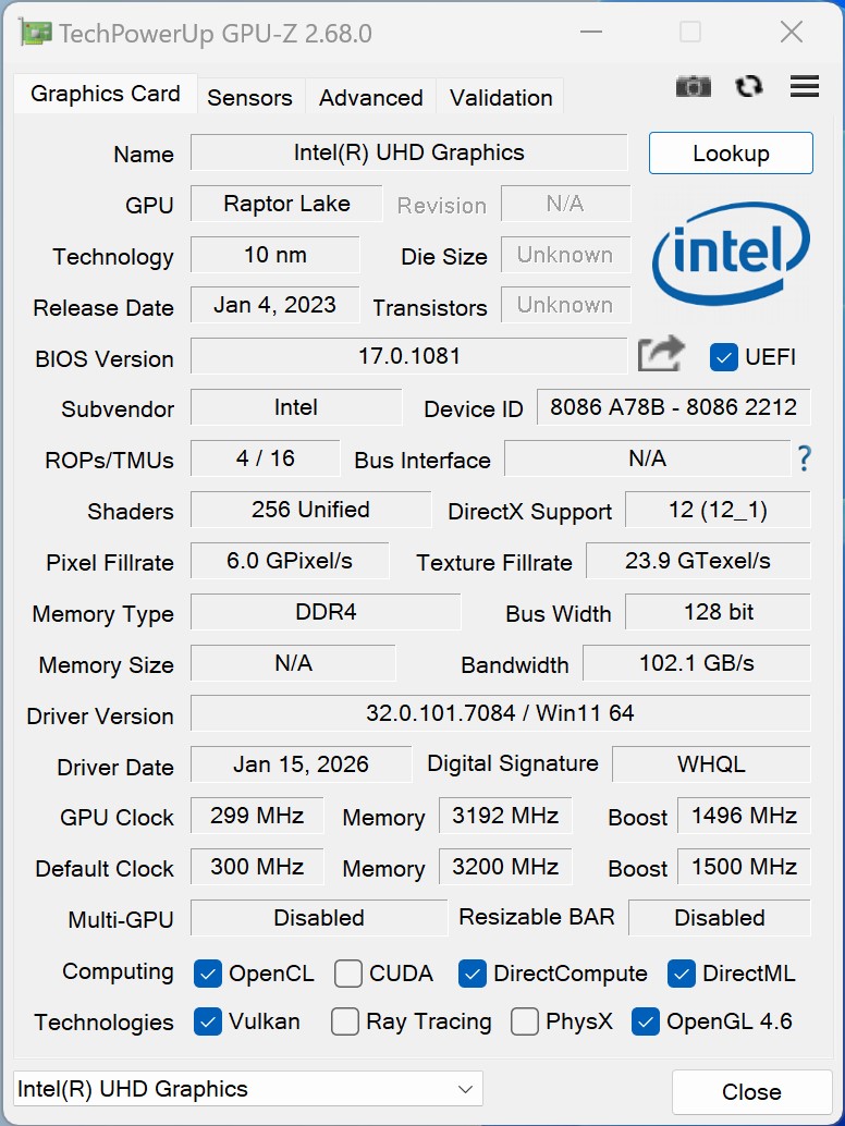 NiPoGi Hyper H2 GPUz