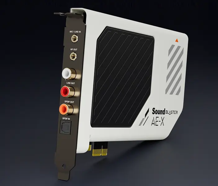 Creative Sound Blaster AE X Anschlüsse Creative Sound Blaster AE X Anschlüsse