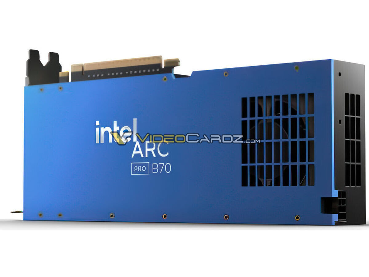 Intels Arc Pro B70 Kühler Intels Arc Pro B70 Kühler
