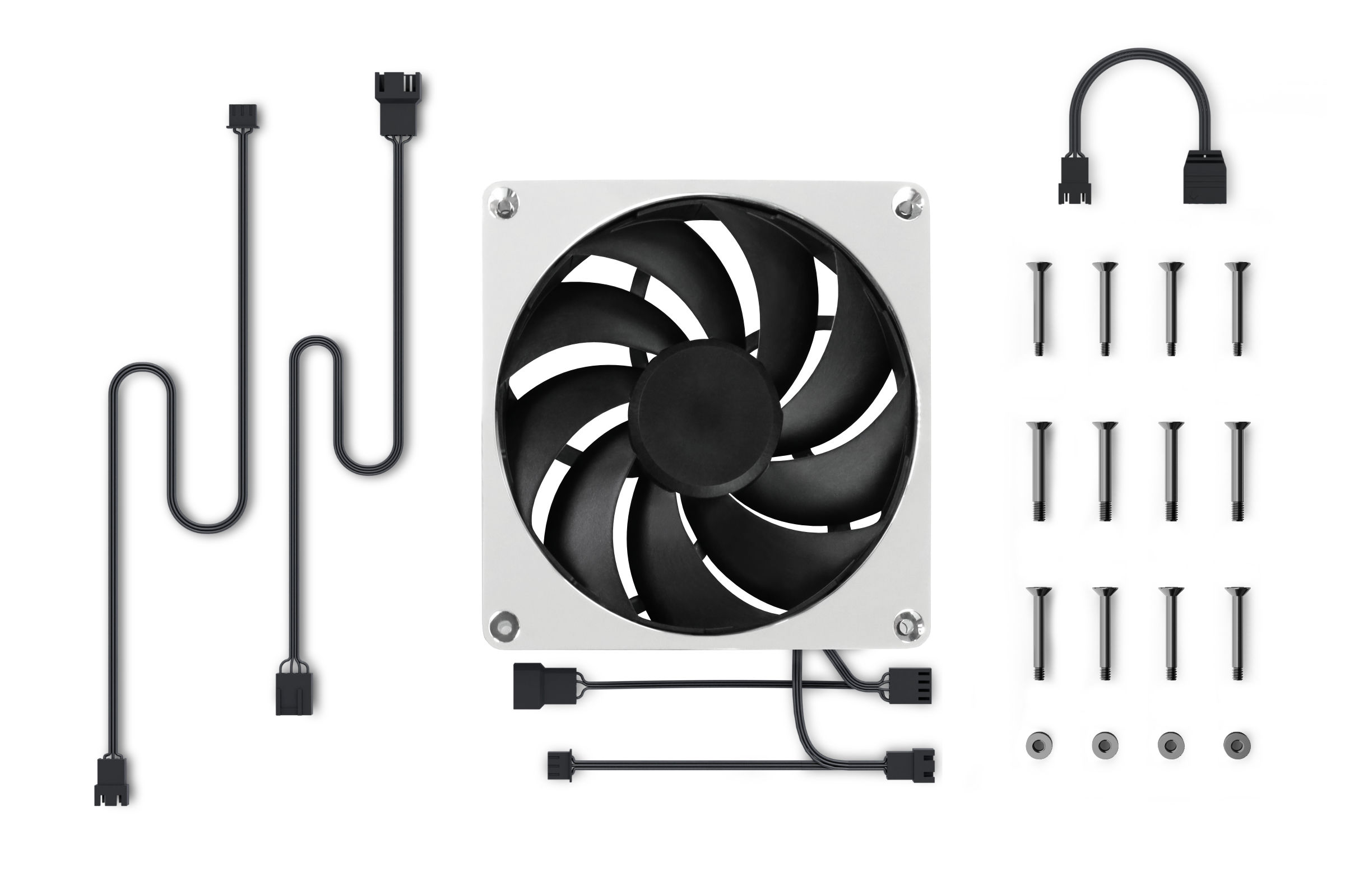 Alphacool Apex Stealth 140 Lieferumfang Alphacool Apex Stealth 140 Lieferumfang