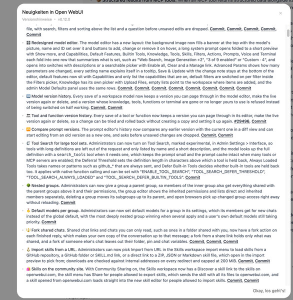 OpenWebUI v0.12.0: Integration von Echtzeit-Sprachkommunikation, verbesserte Sicherheit und erweiterte Modellverwaltung