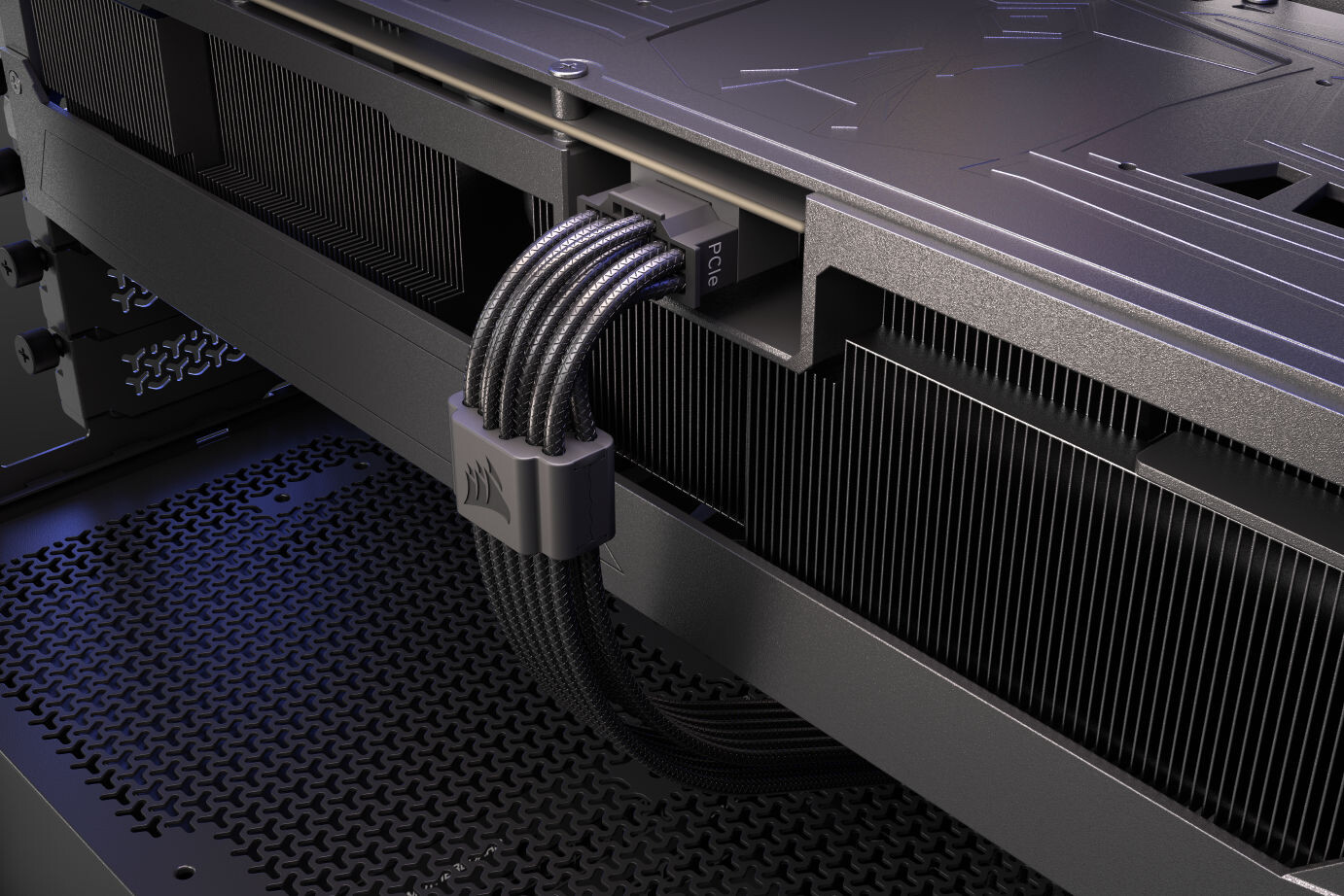 Corsair ThermalProtect 12V 2x6 GPU Stromkabel  Bild © Corsair