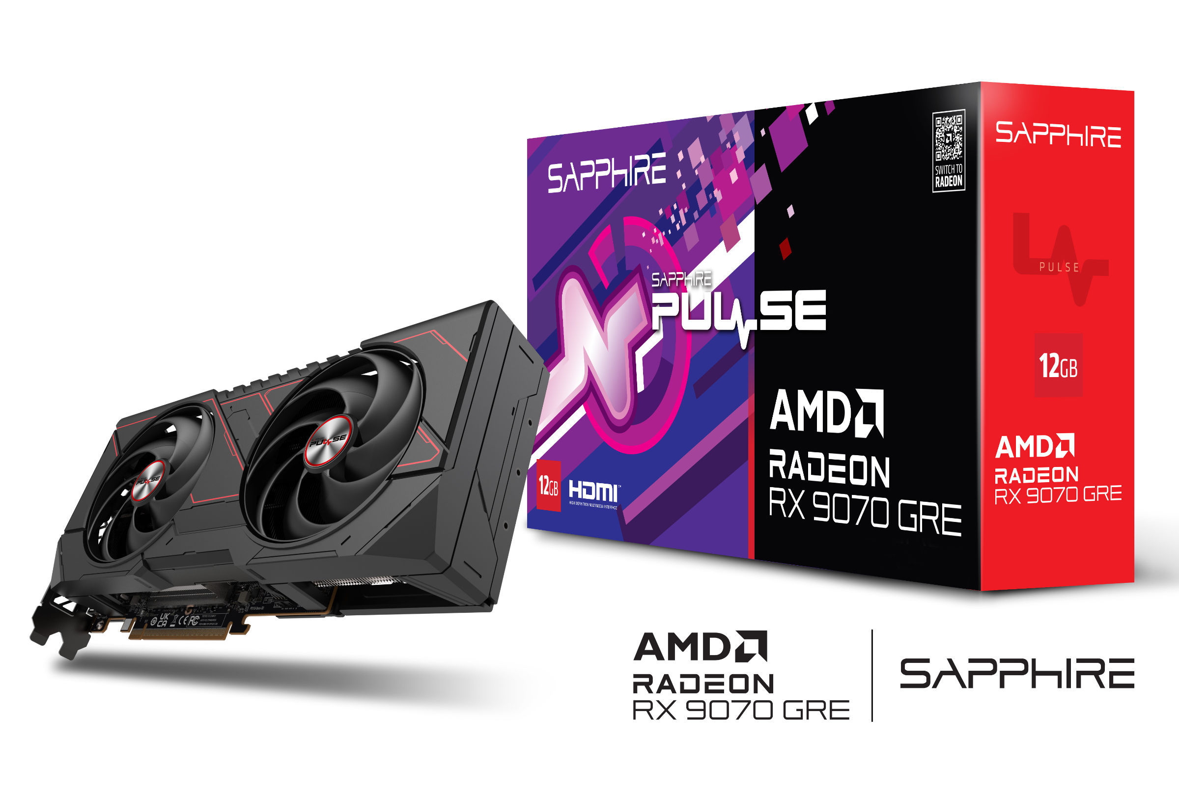 Sapphire Radeon RX 9070 GRE Pulse Grafikkarte vorgestellt