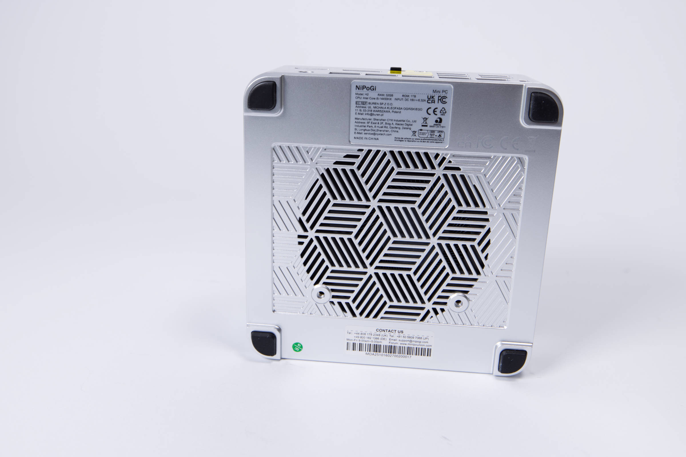 NiPoGi H2 Hyper unten