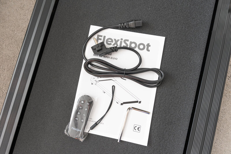 FlexiSpot MotionX Lieferumfang FlexiSpot MotionX Lieferumfang