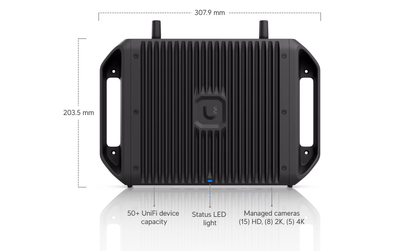 Ubiquiti Cloud Gateway UCG Industrial Maße