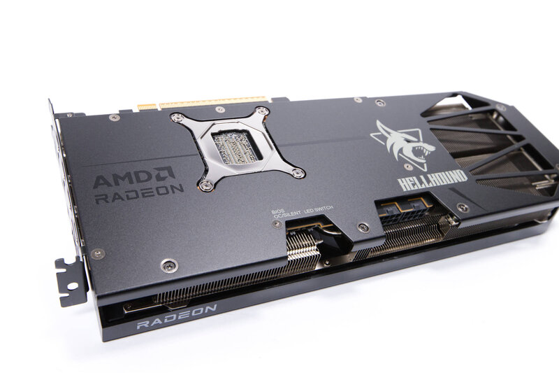 PowerColor Radeon RX 9070 Hellhound AMD Design PowerColor Radeon RX 9070 Hellhound AMD Design