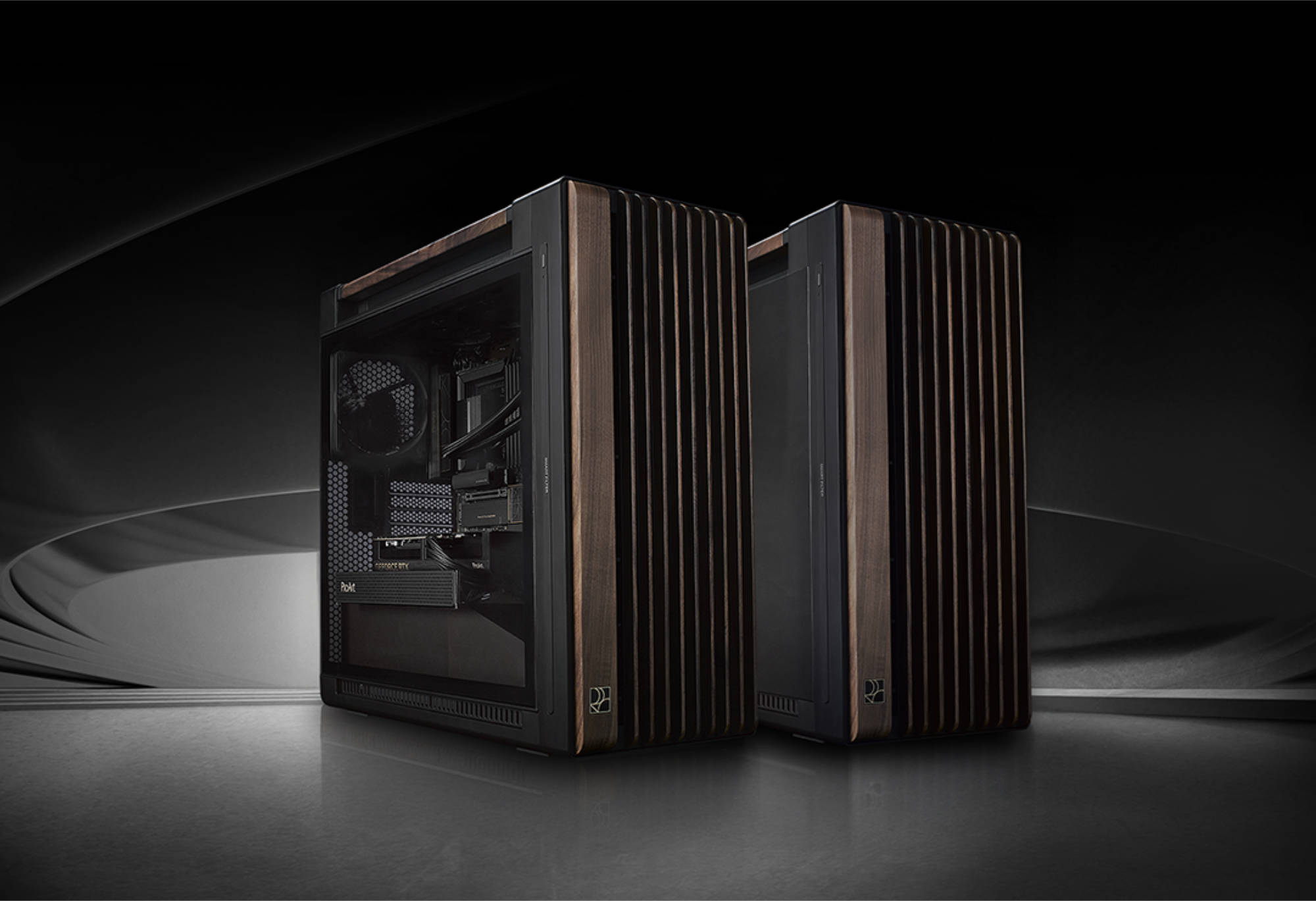 ASUS ProArt PA602 Wood Edition für High End Builds  Bild © ASUS