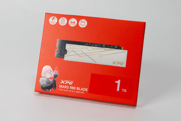 XPG MARS 980 Blade SSD Verpackung XPG MARS 980 Blade SSD Verpackung