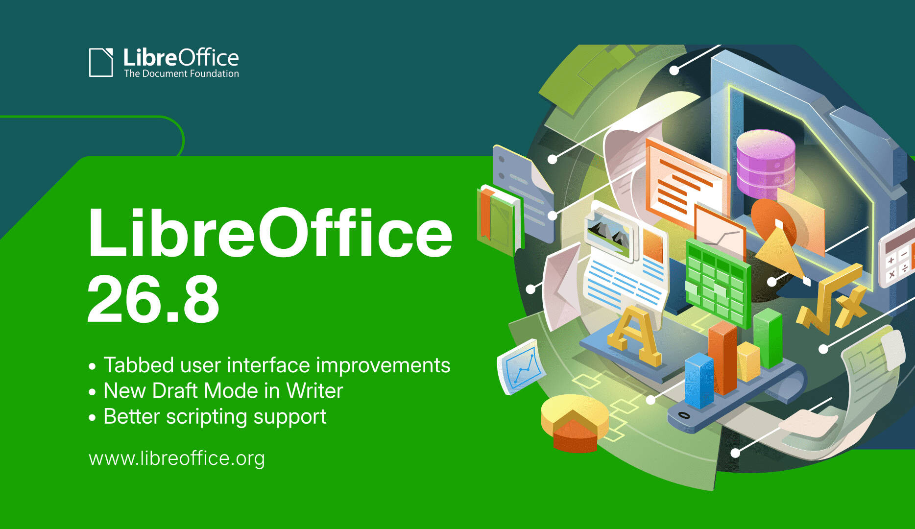 LibreOffice 26 8 Release  Bild © LibreOffice