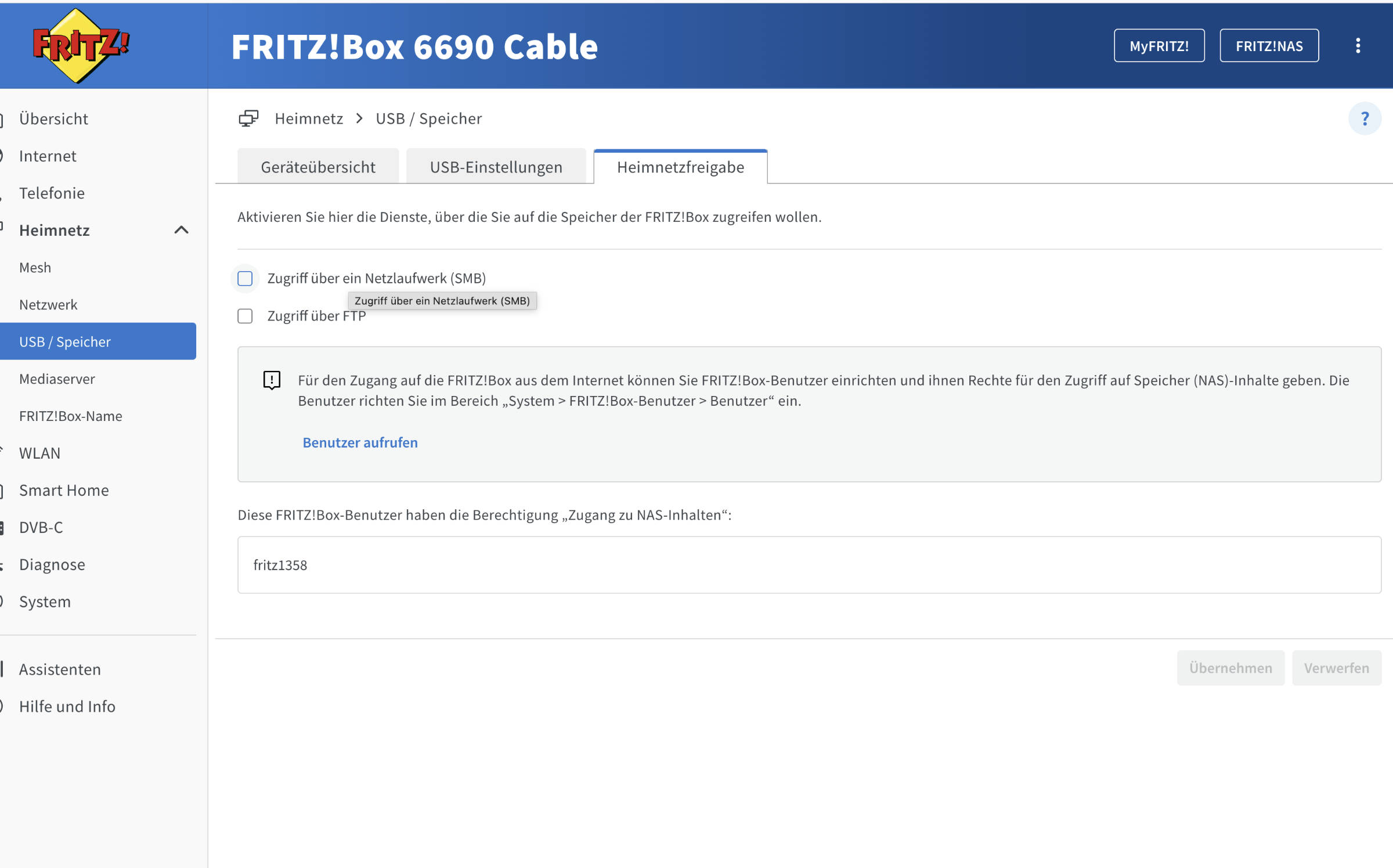 Fritz Box NAS Einstellungen Heimnnetzfreigaben Fritz Box NAS Einstellungen Heimnnetzfreigaben