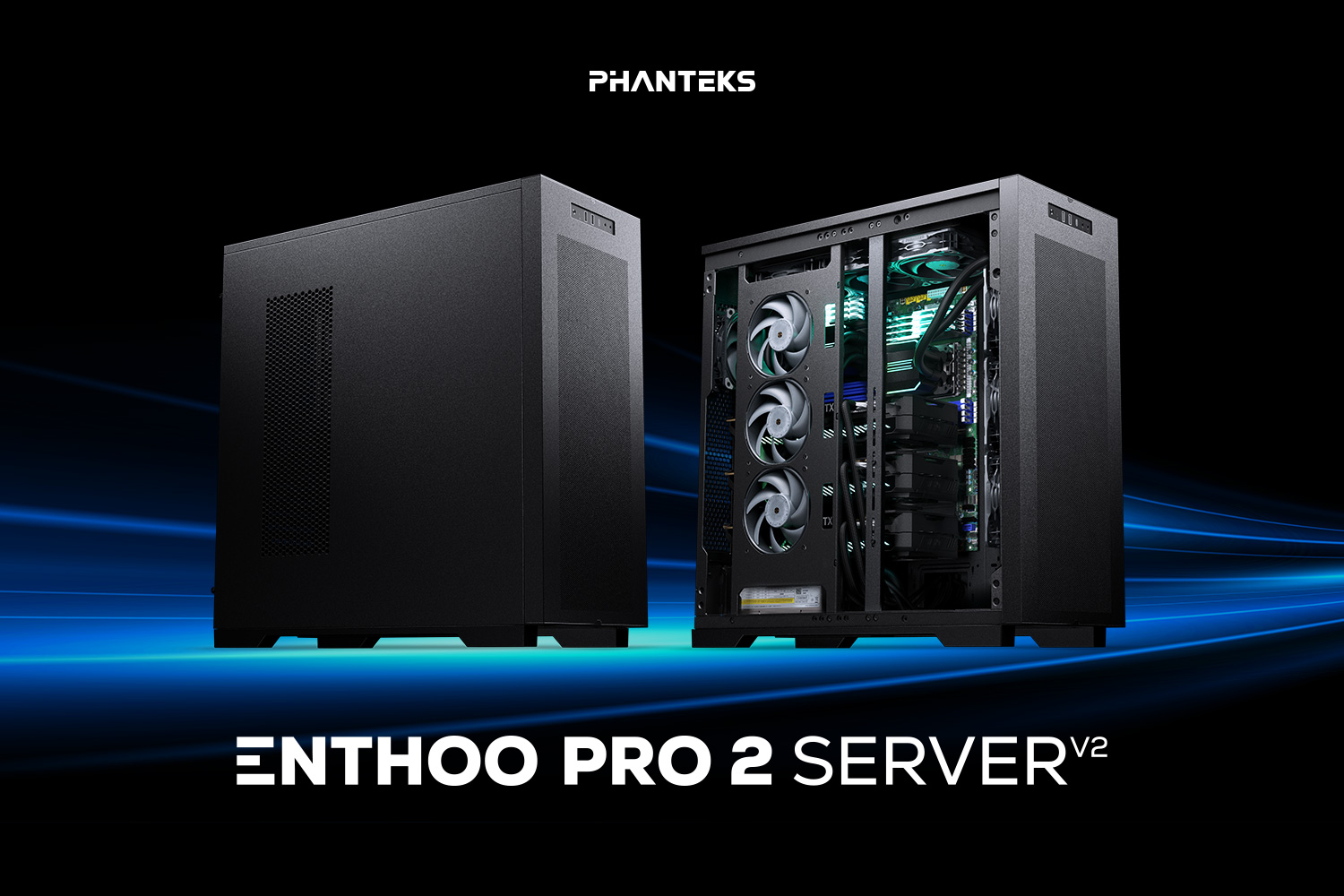 Phanteks Enthoo Pro 2 Server V2 und Enthoo Elite Server Servergehäuse vorgestellt