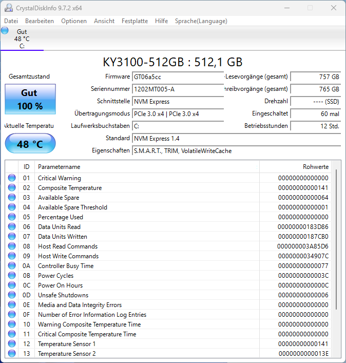 Acemagic RX16 SSD