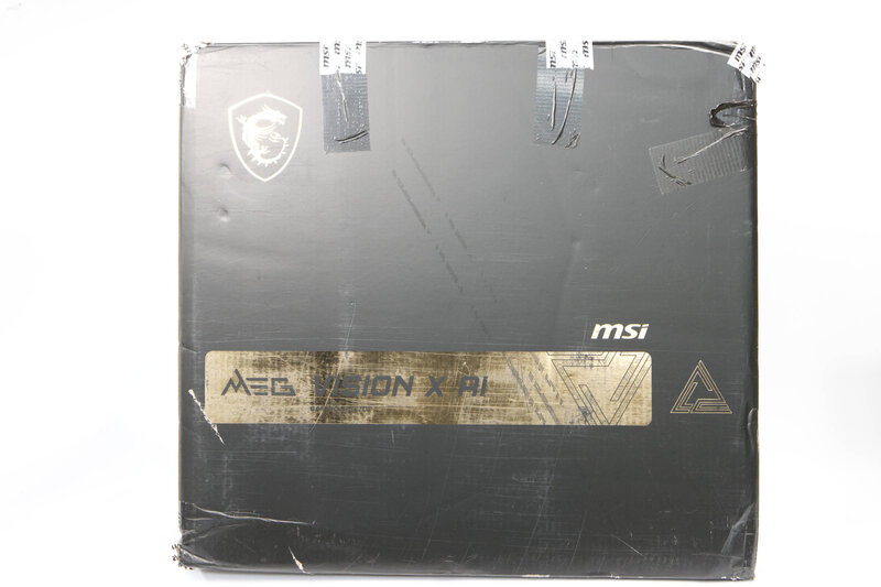 MSI MEG Vision X AI Verpackung