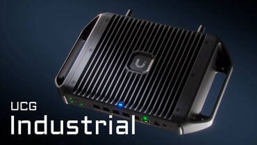 Ubiquiti Cloud Gateway UCG Industrial: 10 GbE UniFi Cloud Gateway mit 350W PoE+++-Versorgung