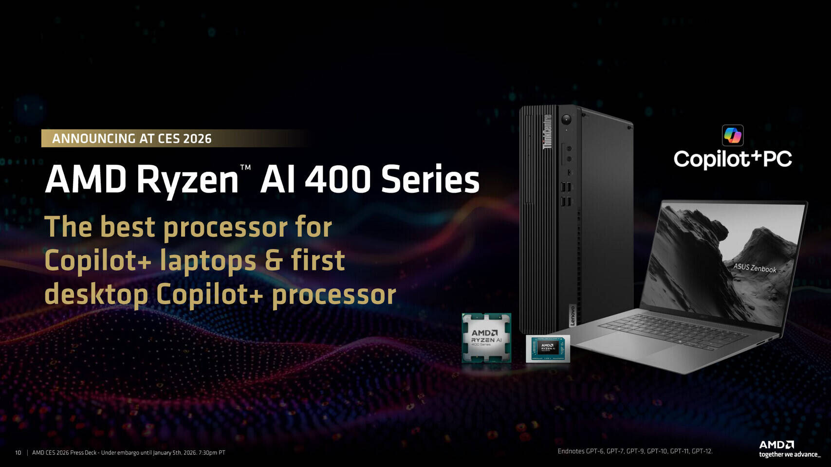 Ryzen AI PRO 400 Desktop CPU  Bild © Saša Marinković