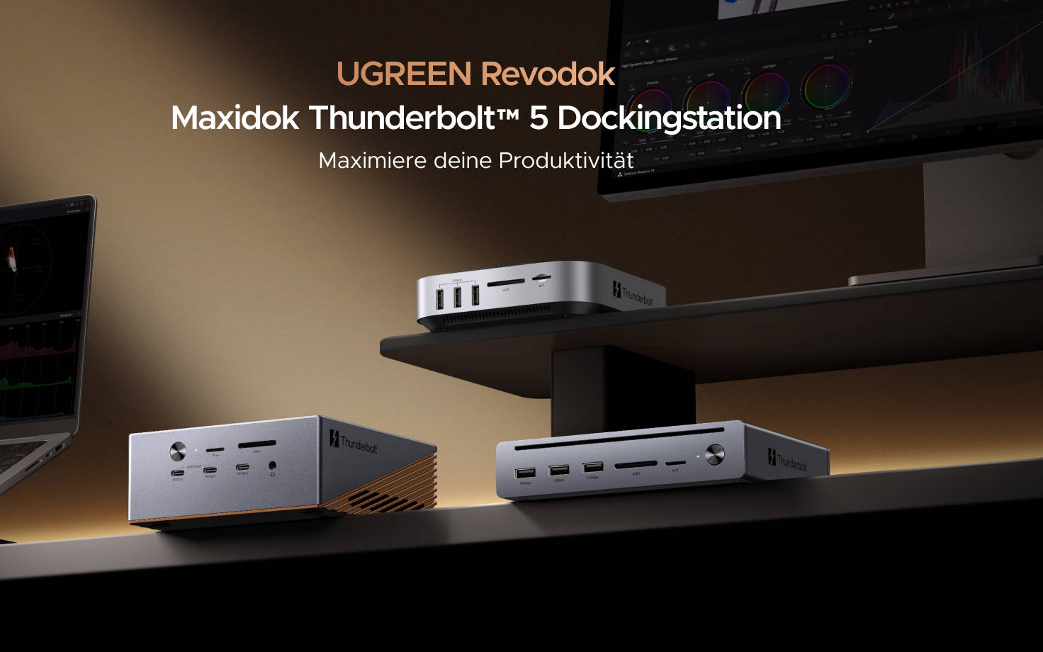 UGREEN Thunderbolt 5 Dockingstationen