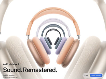 AirPods Max 2 vs AirPods Max: Das sind die Neuerungen und verbesserungen der Audioleistung
